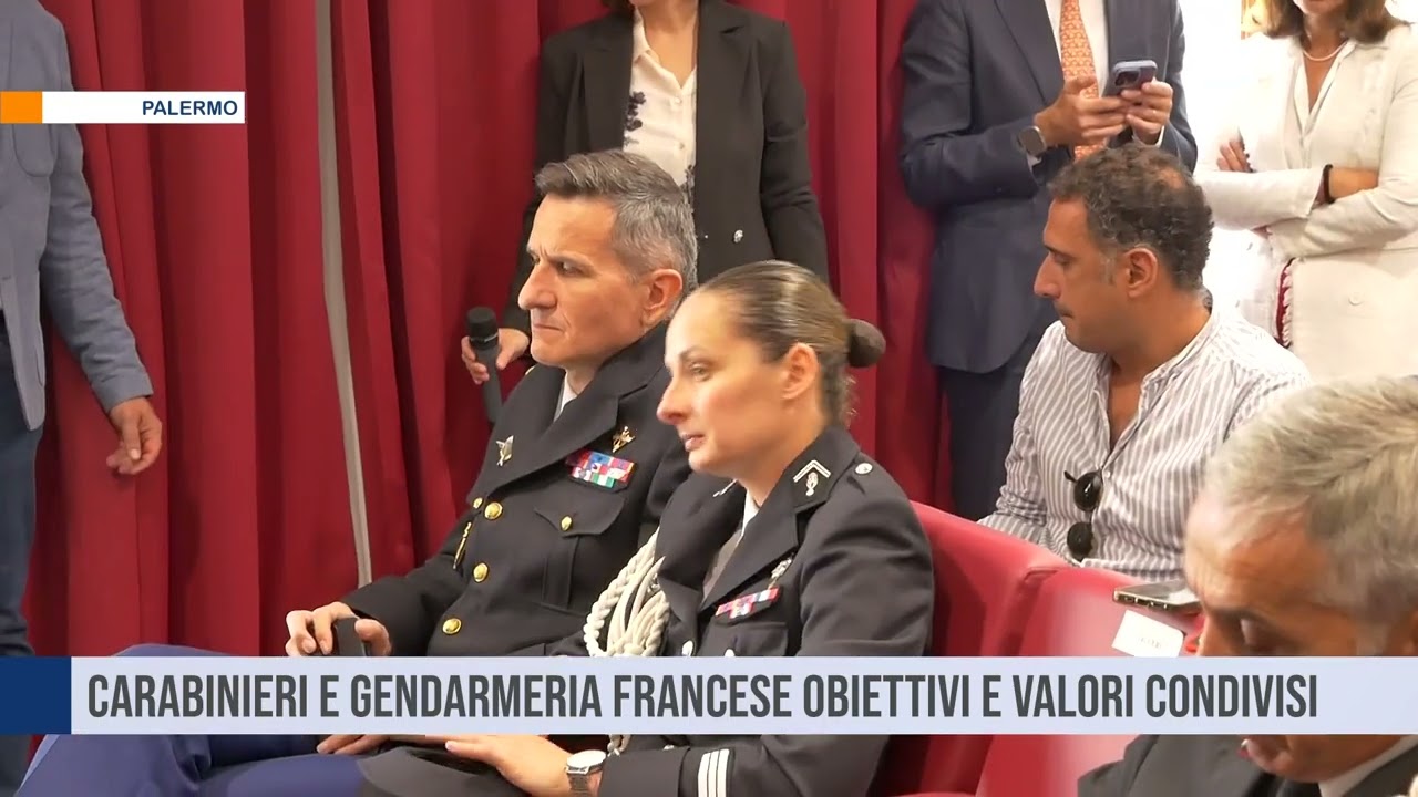 Palermo. Carabinieri e gendarmeria francese obiettivi e valori condivisi