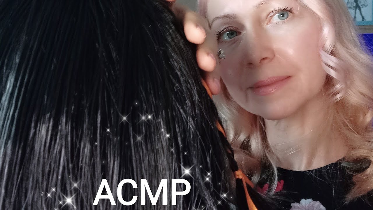 АСМР/ASMR.Приятное расчёсывание.Косичка.Для сна.Шёпот