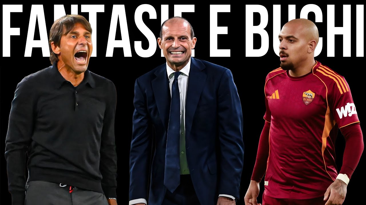 MALEN E LA JUVE? LA ROMA NON È STUPIDA. I 37 KO DI CONTE. E ALLEGRI NON CHIEDEVA A CASO🚨