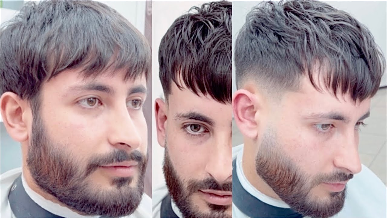 Cómo hacer corte de pelo a tijera y máquina #degradado #barba #tutorial