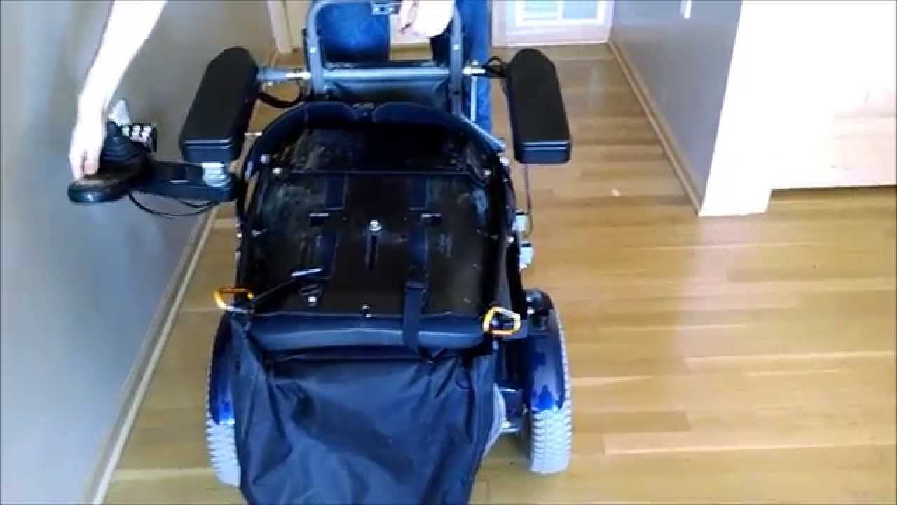 How to prep Permobil C500 Wheelchair for Airline Flight
