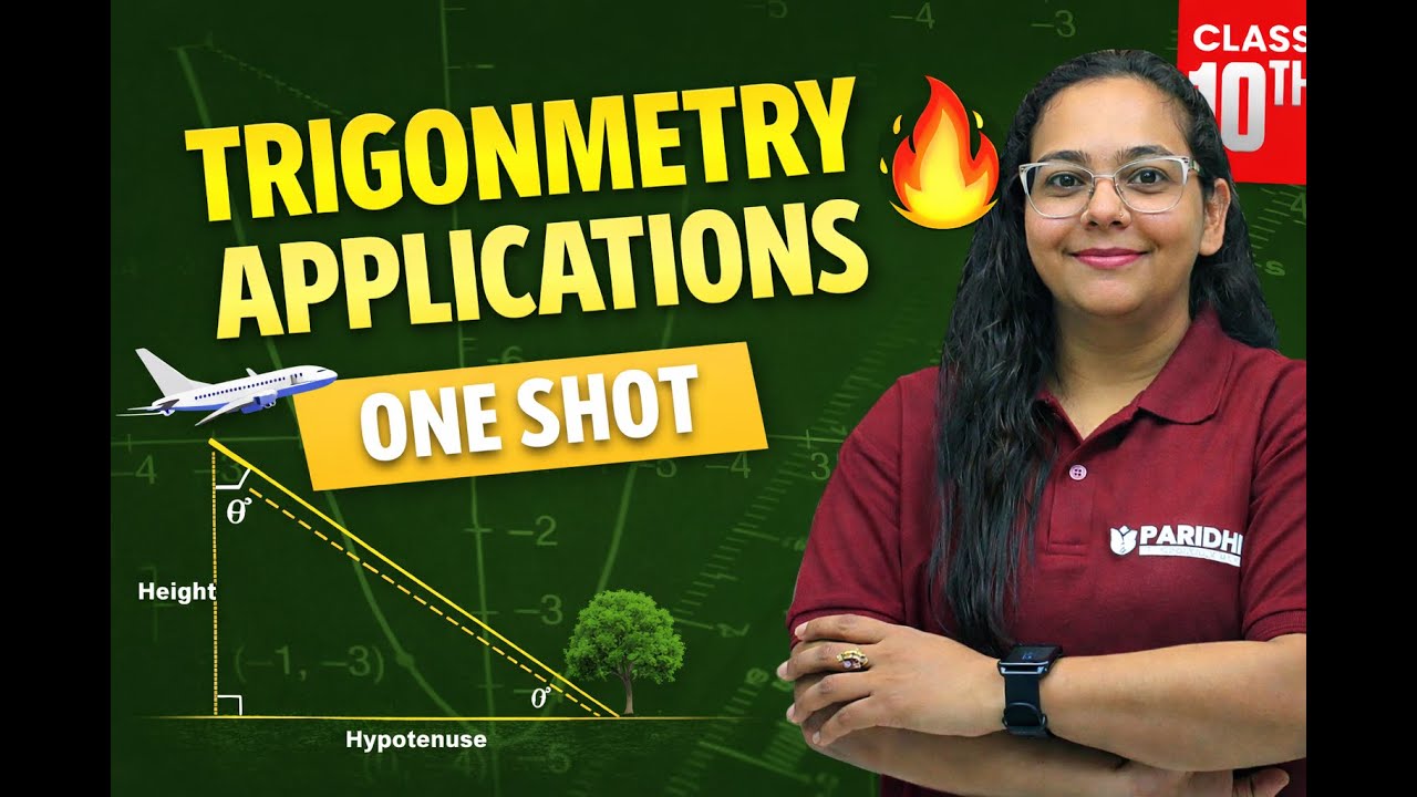 Some Applications of Trigonometry | ONE SHOT | Class 10 Maths Board Exam 2026