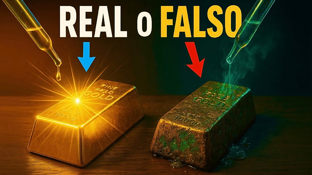 Cómo SABER si es ORO REAL o FALSO (Método Revelado) 💍🔥