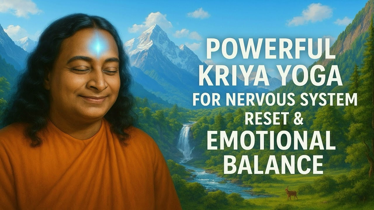 30-MINUTOWA MOCNA KRIYA JOGA DLA RESETU UKŁADU NERWOWEGO I R&Oacute;WNOWAGI EMOCJONALNEJ | KIEROWANA MED...