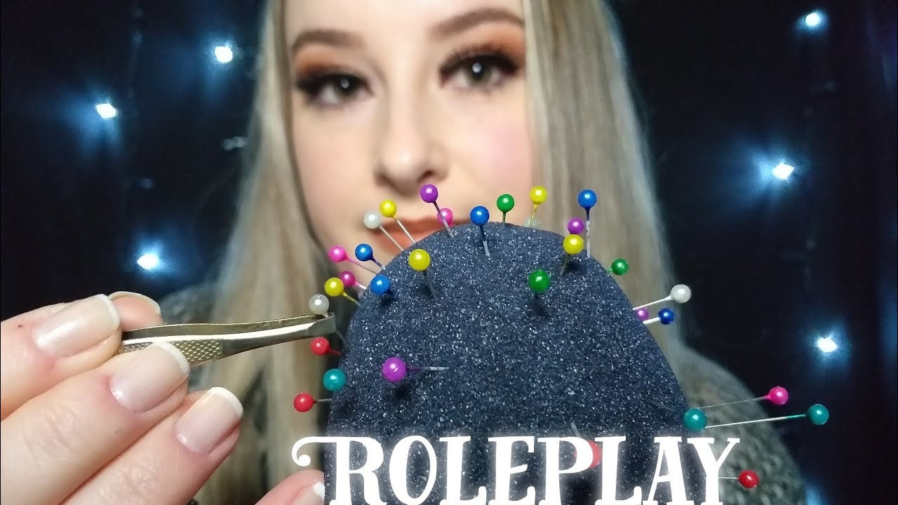 ASMR ROLEPLAY | Agulhas no mic (em você) | So Satisfying