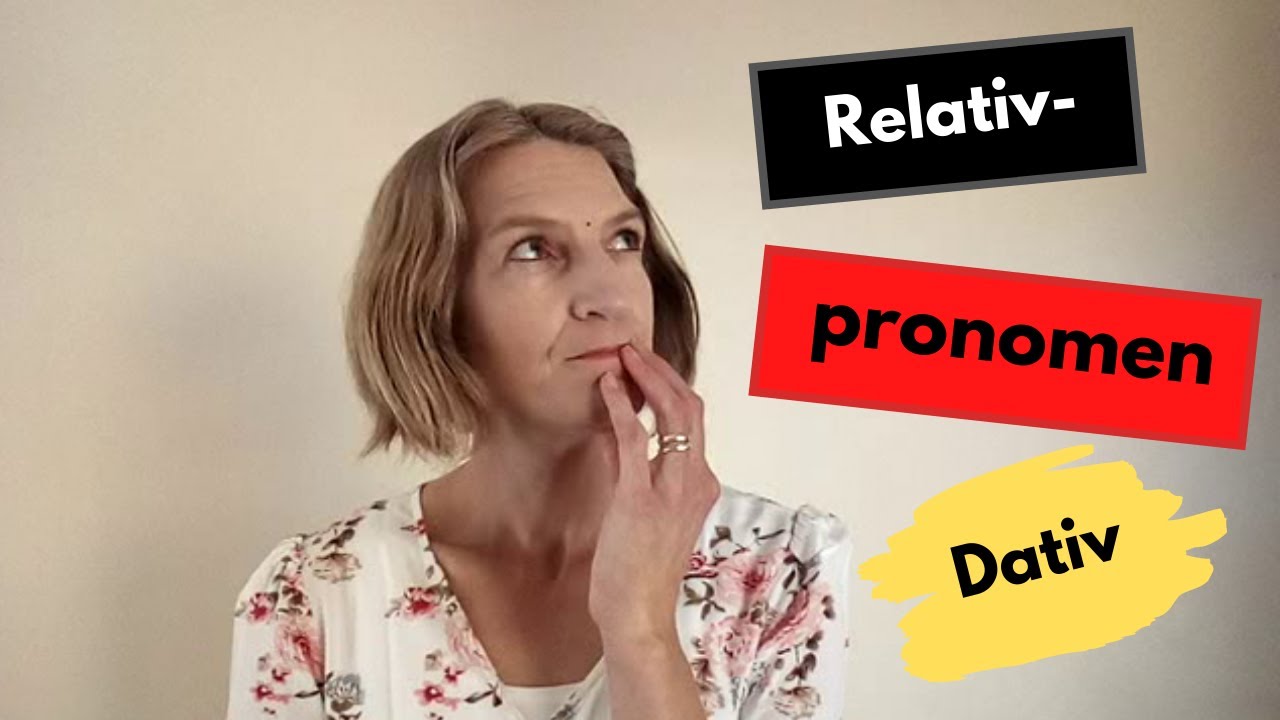 B1 Relativpronomen Dativ