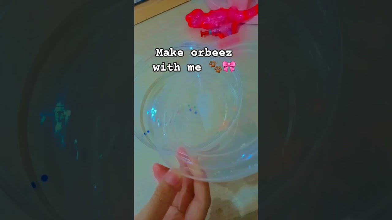 make orbeez with me 💐🎀✨️ (someone tell me why ppl cant comment on my vids 🥹😭) #vlog #orbeez