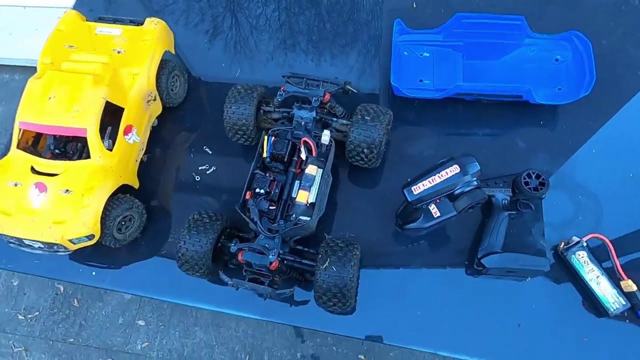 ARRMA GRANITE BLX 3s TEST 5  3s 13t PINION