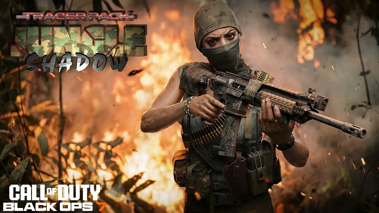 Новый набор трассеров для Black Ops 7: Jungle Shadow Bundle