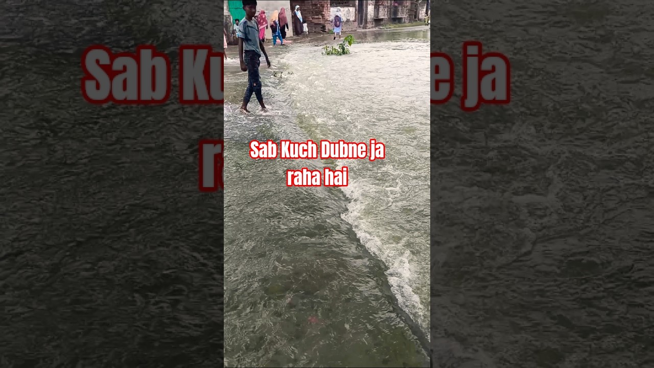 Flood In India West Bengal | Suffering lots of village WestBengalFloods#WBflood#FloodInWestBengal