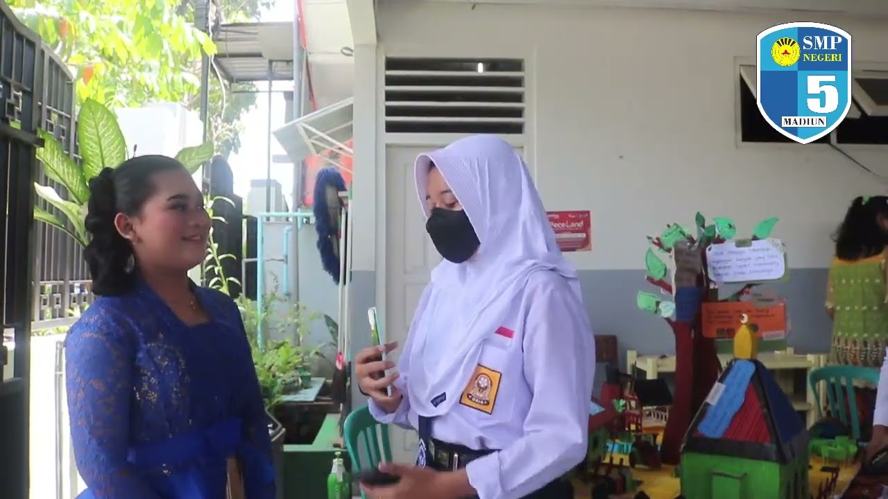 SMP NEGERI 5 MADIUN, Siswa Kelas 7 Menyelenggarakan Pameran Project Kurikulum Merdeka