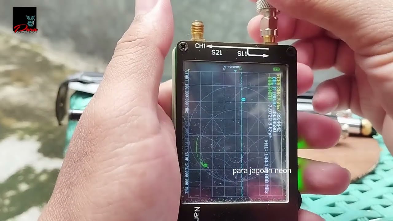 CEK NILAI SWR ANTENA HT TELESKOPIK (AL-800 GNR-21P NH-31 DAN SKY SUPER PROBE) DENGAN NANOVNA