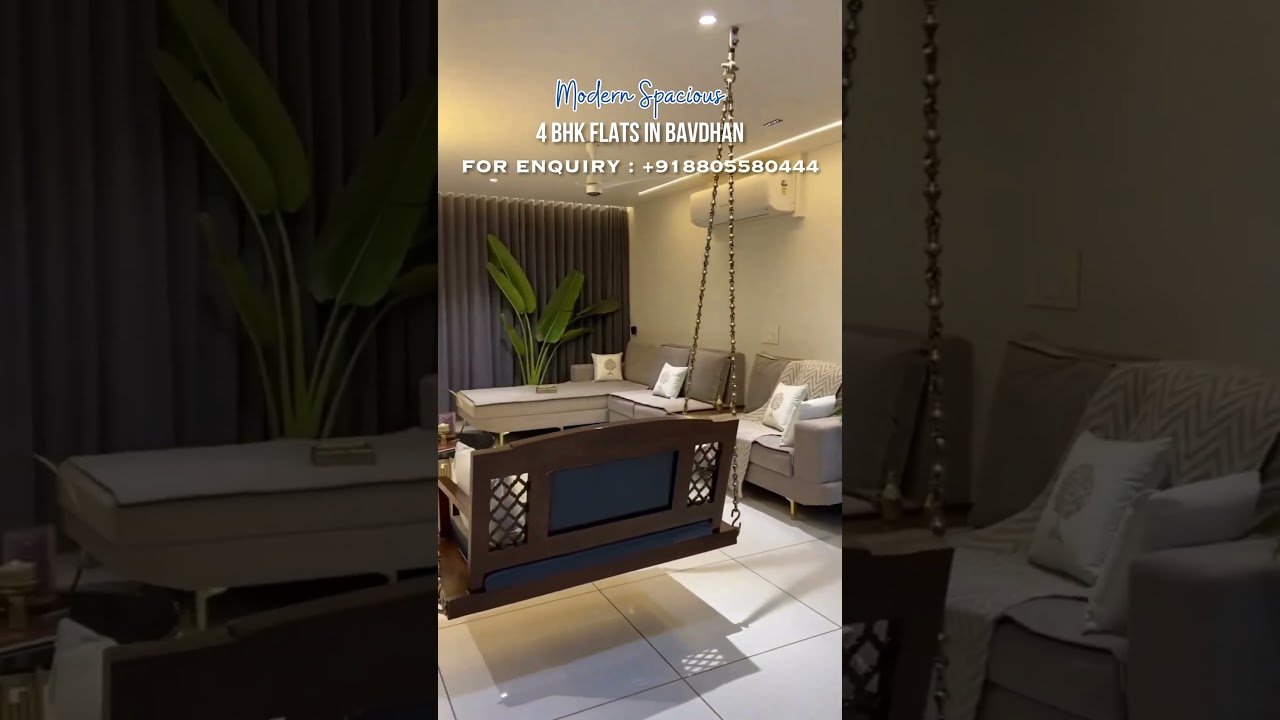 Spacious 4 BHK Flats For Sale in Bavdhan, Pune | Sample Flat Tour #luxuryflatsforsale #readytomove