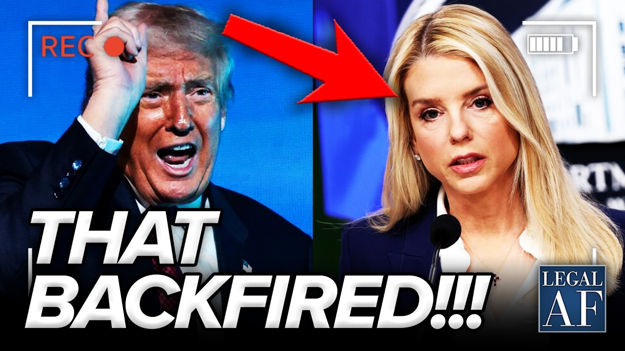 🚨 Trump DOJ CRUSHED Right BEFORE Bondi HEARING