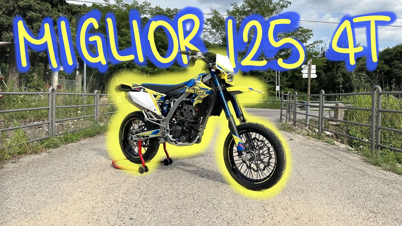PROVA VALENTI 125 4T!😍