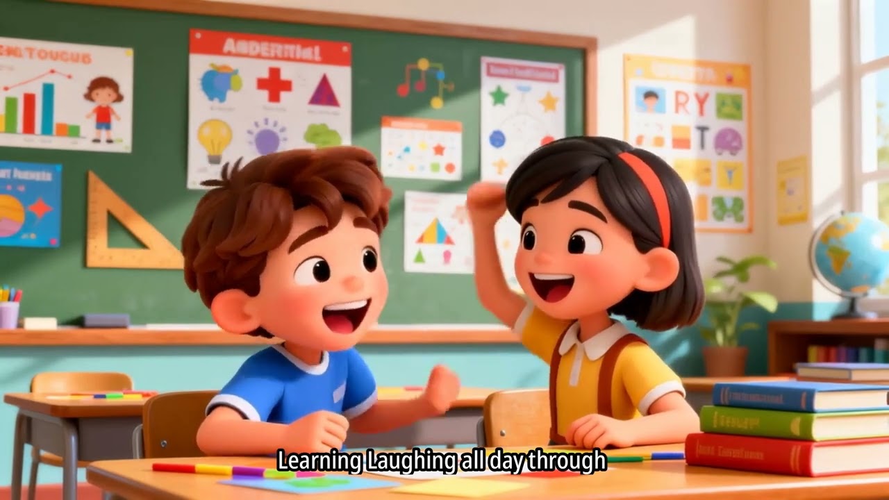 Love My School Day#SchoolDay #KidsSong #MorningRoutine #LearningAdventures