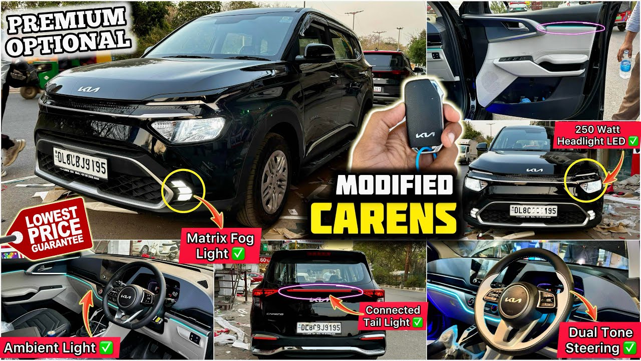 2025 Kia Carens Premium Optional Modification ✅ Kia Carens Base to Top Modified ✅