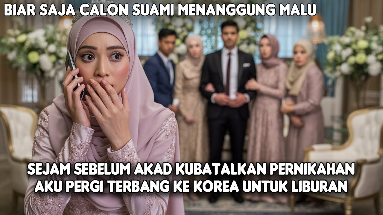 SEJAM SEBELUM AKAD AKU BATALKAN PERNIKAHAN DANN PILIH LIBURAN KE KOREA UNTUK LIBURAN @ceritabunda88