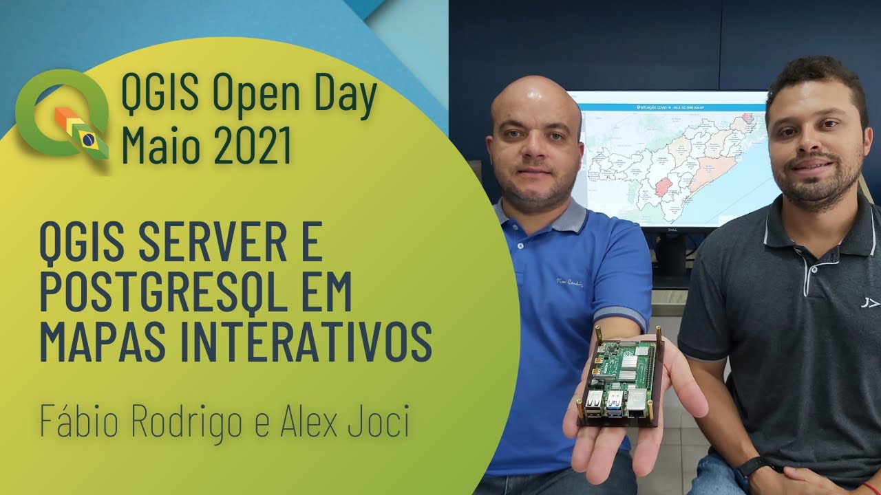 Uso do QGIS Server e banco de dados PostgreSQL em mapas interativos