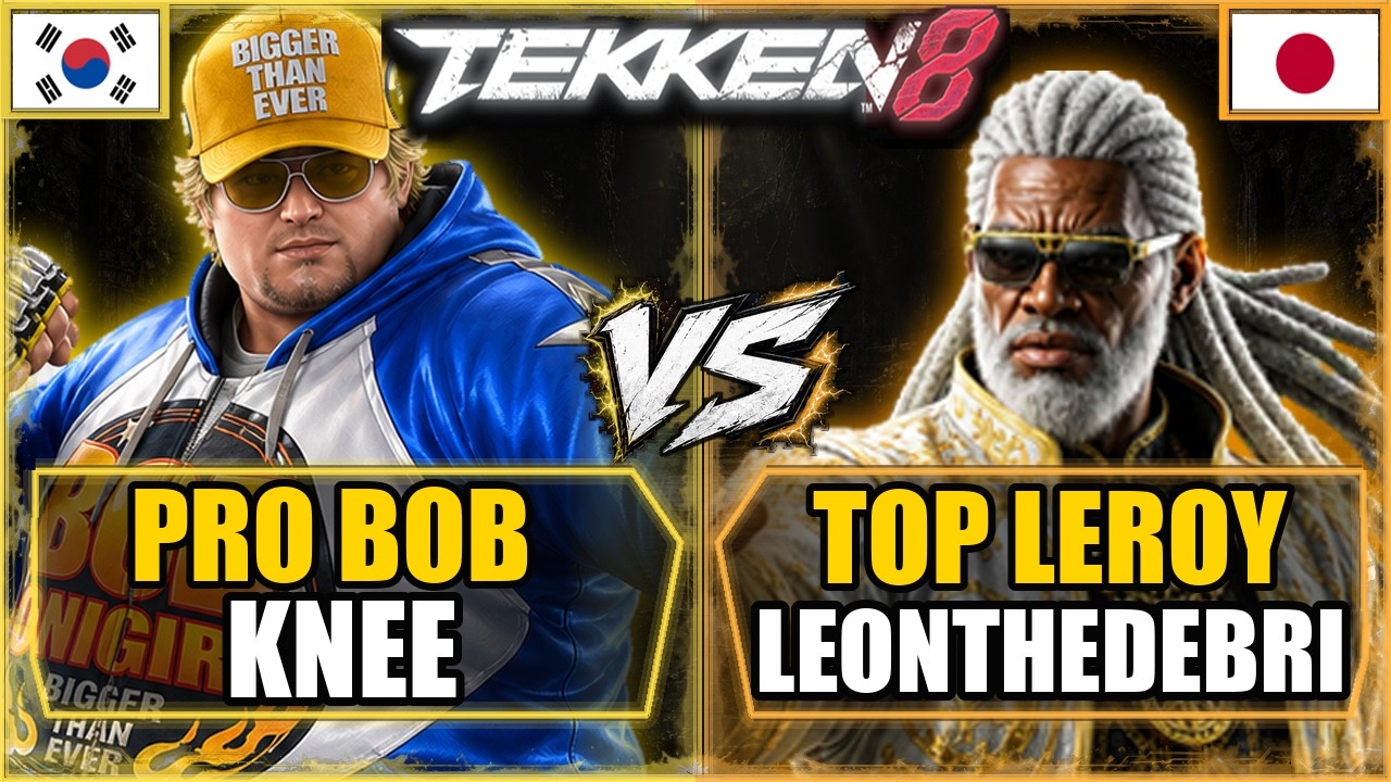 Knee (#3 BOB) vs LeonTheDebri (LEROY) ▰ High Level Tekken 8 Gameplay