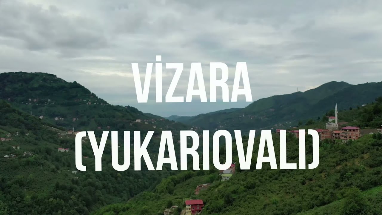 TRABZON SÜRMENE İLÇESİNE BAĞLI VİZARA KÖYÜ GÖRÜNTÜLERİ