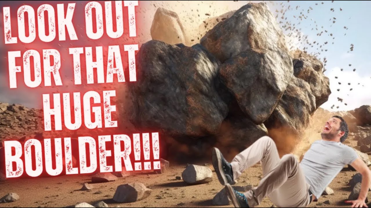 In the Path of a Huge Falling Rock | Vanlife Turned Perilous