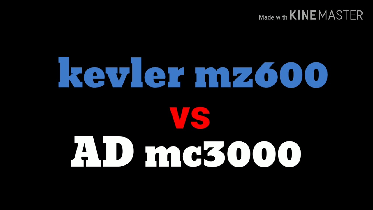 AD mc3000 vs kevler mz600