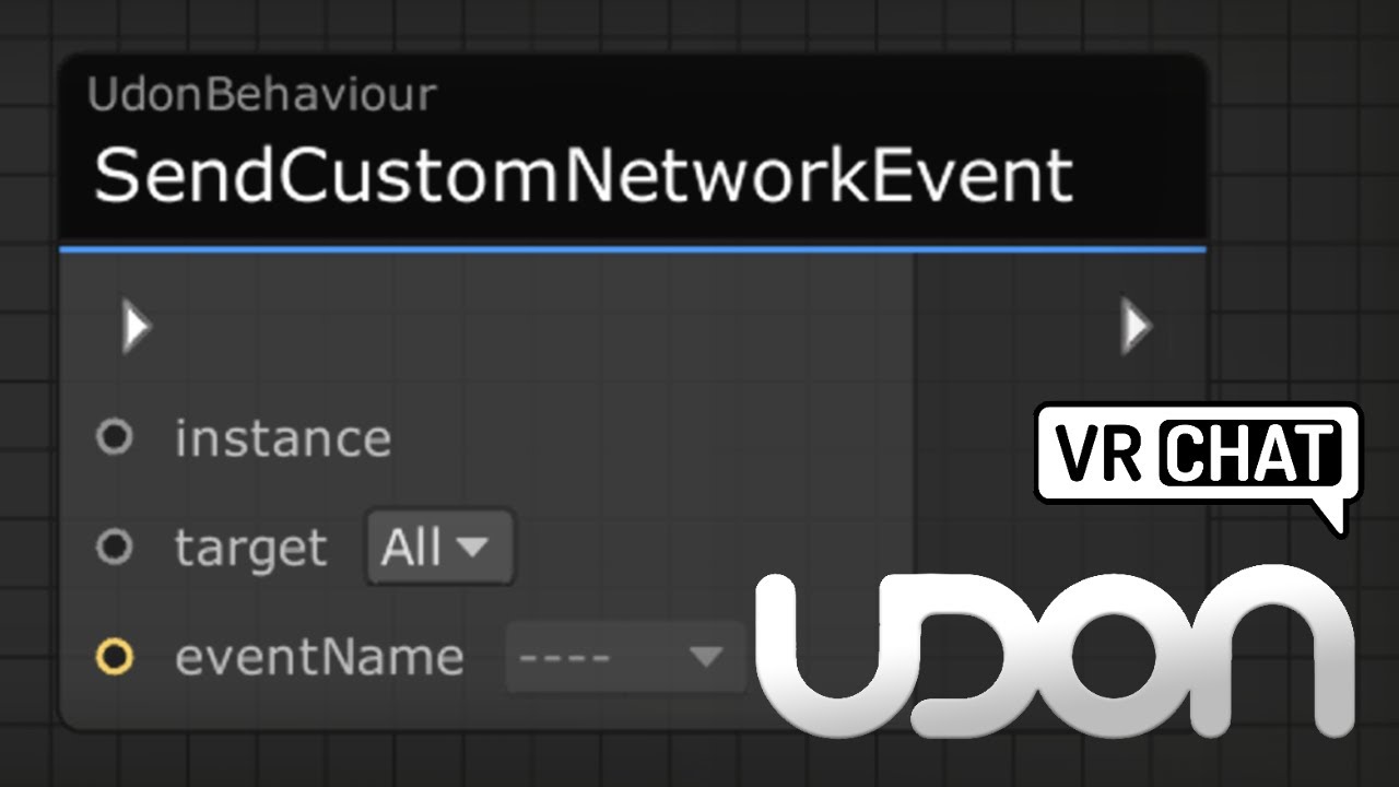 Call a Networked Event on Different Udon Graph - VRChat SDK3.0