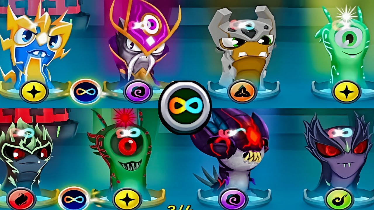 ALL ELEMENTAL & GHOUL SLUGS MAX LEVEL! UNLIMITED POWER MODE ACTIVATED Slug It Out 2 100K+ Views
