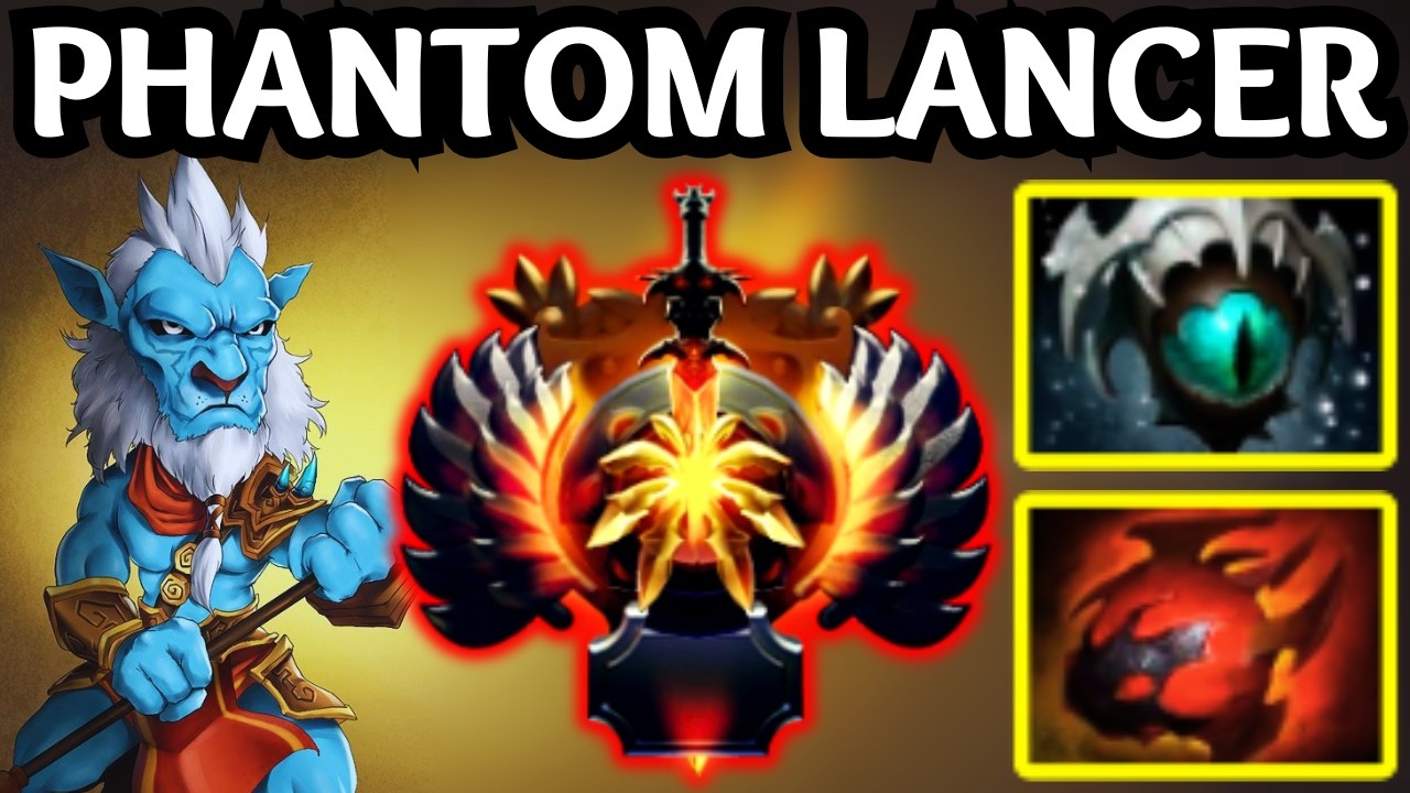 🔥 8000 MMR PHANTOM LANCER Carry — 20 KILLS Endless Illusions | Dota 2 Gameplay 🔥
