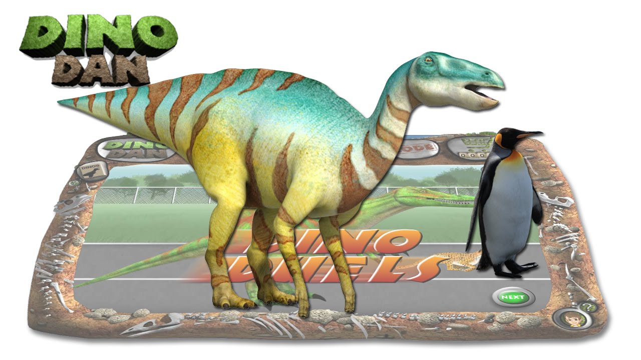 DINO DAN : DINO DUELS #14 Edmontosaurus VS.  Penguin