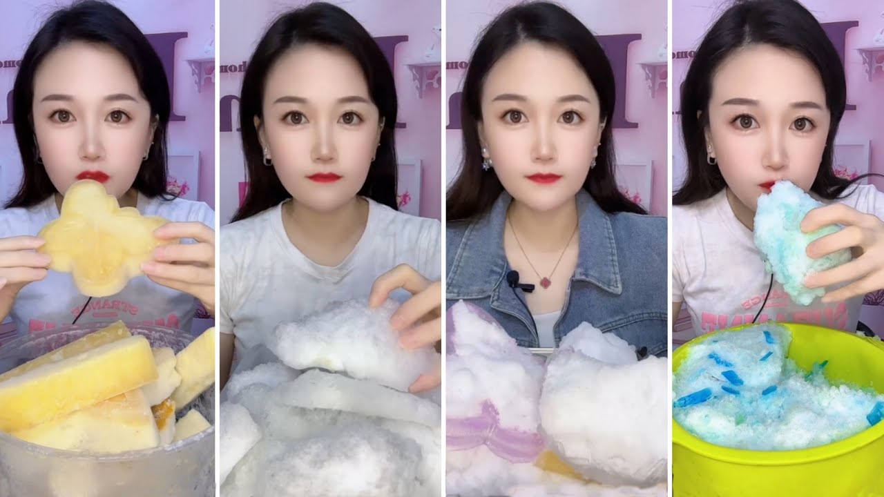 ONLY BITES / FREEZER FROST EATING / FOAM ICE EATING / CLEAR ICE EATING / SOLO / ASMR