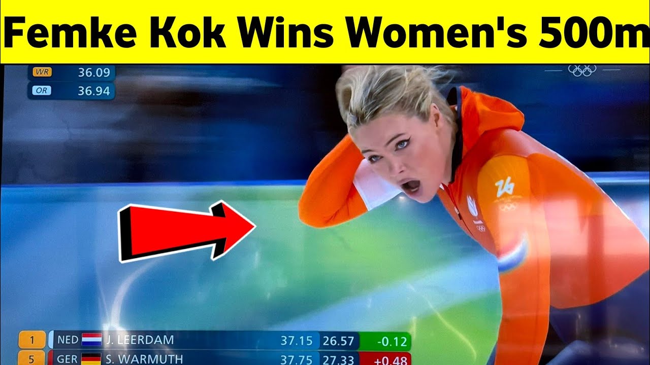 Watch - Femke Kok Wins Women's 500m Speed Skating Finals Winter Olympics 2026, Femke Kok Race Today