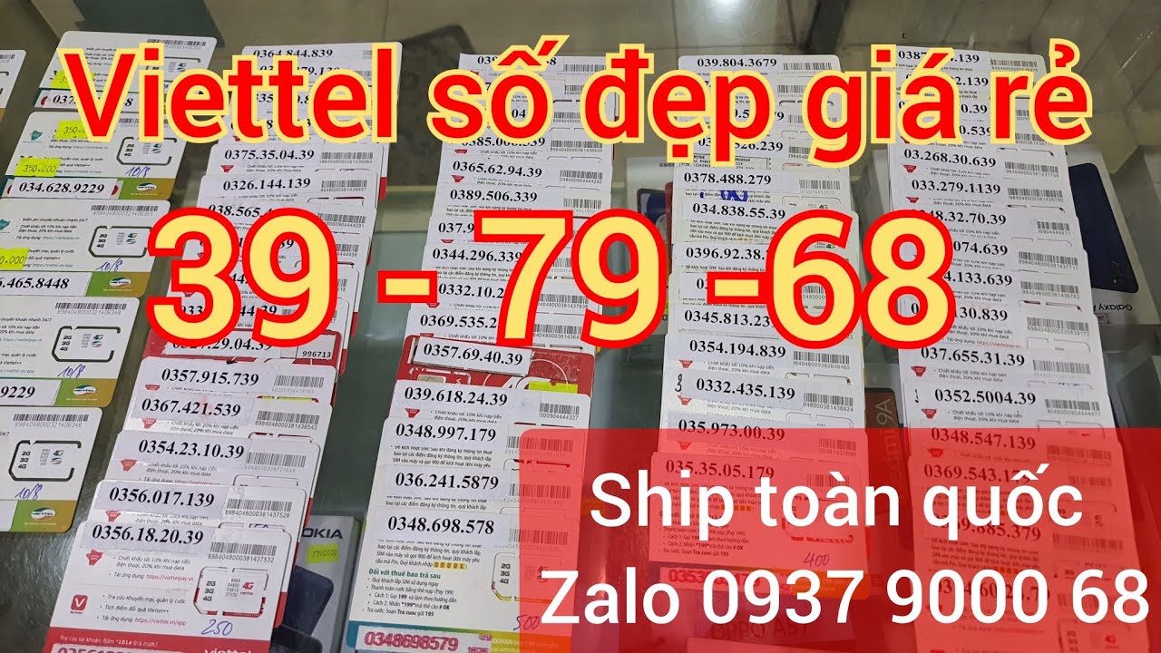 sim viettel số đẹp, sim thần t&agrave;i lớn thần t&agrave;i nhỏ gi&aacute; rẻ (p1)