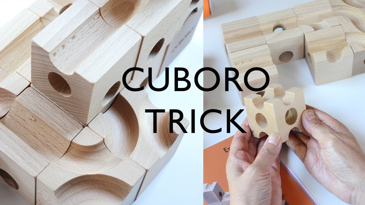 【CUBORO TRICK】トリックの塔作りはパズルでした。ひとつの塔に2つのコース！