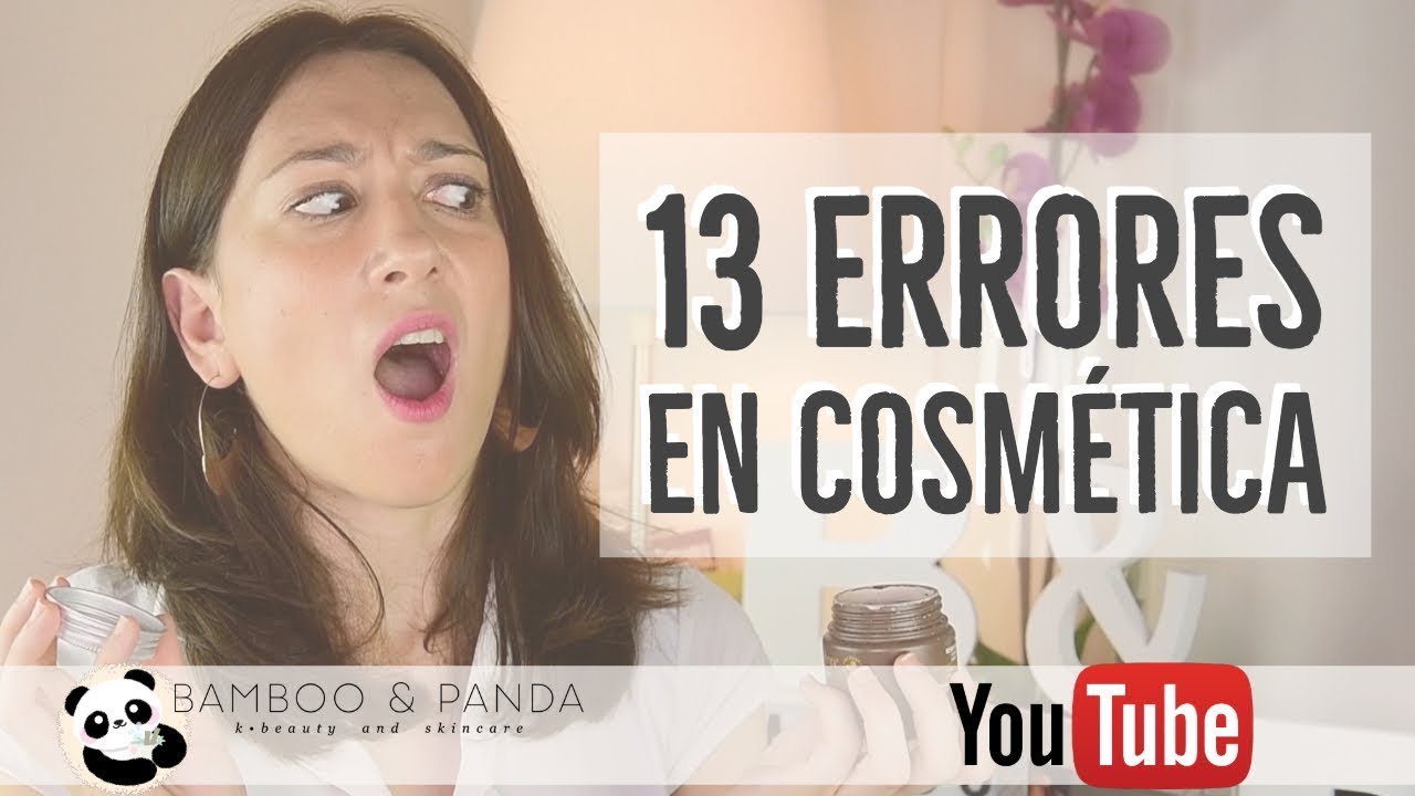 13 errores comunes de la rutina de cosmética coreana