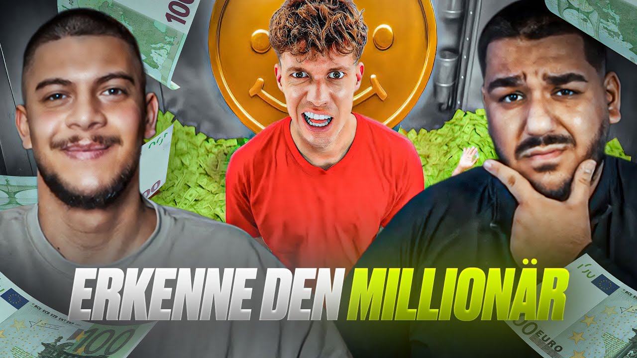 ENDLICH! ERKENNE DEN MILLIONÄR mit LASERLUCA & ATO.. 😳😱