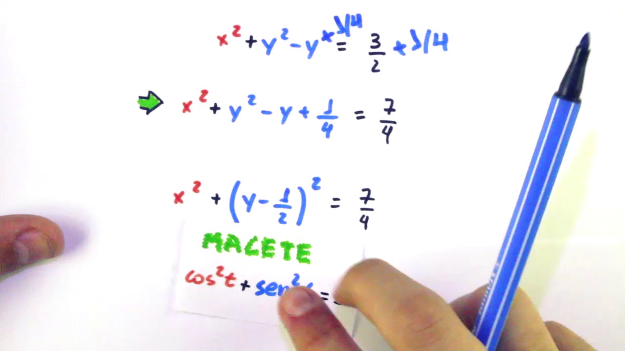 Parametriza&ccedil;&atilde;o de Curva - Exerc&iacute;cio