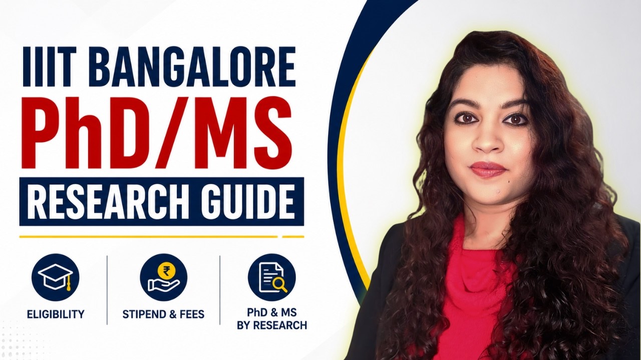 Исследовательские программы IIIT Bangalore: PhD, интегрированный PhD и магистратура по исследованиям