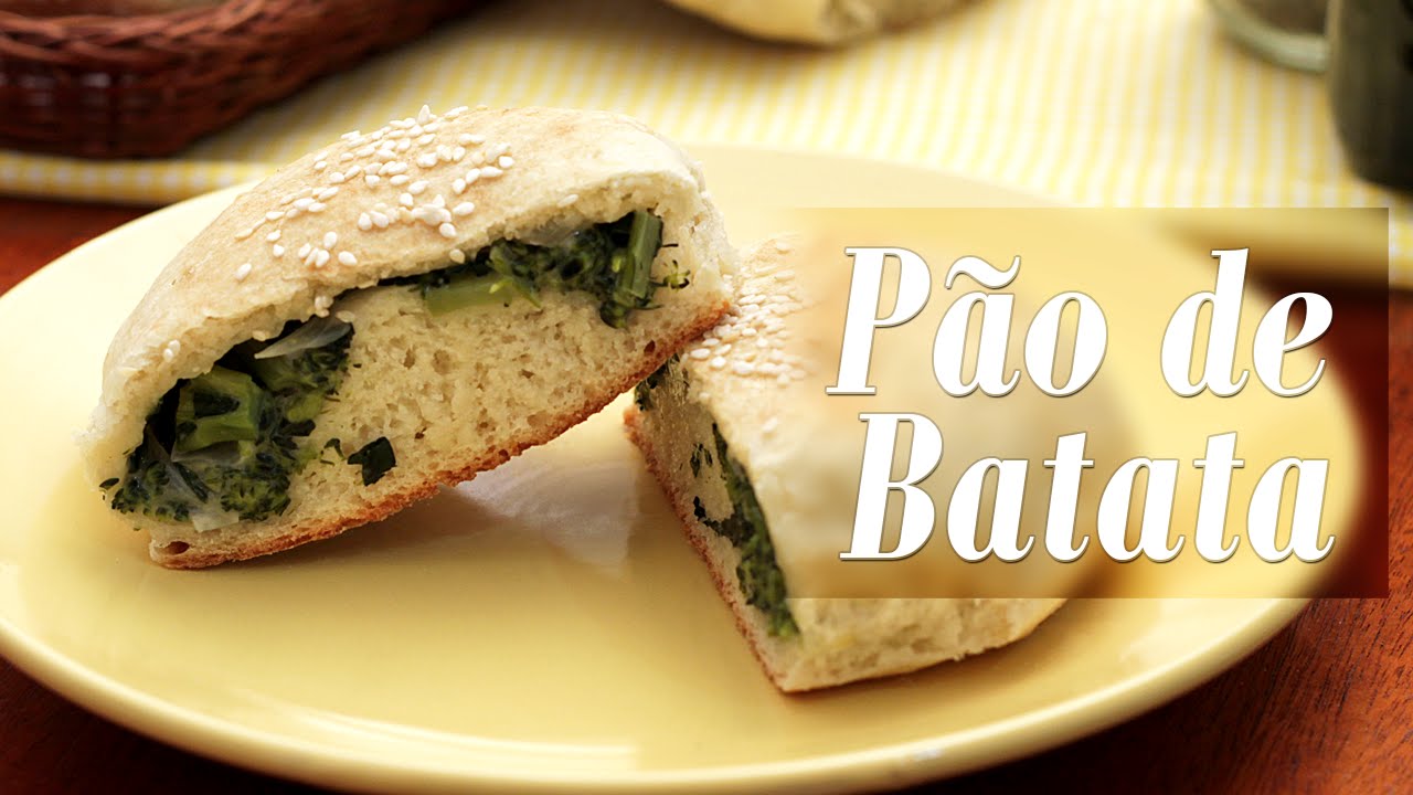 Como fazer Pão de Batata (Vegan)