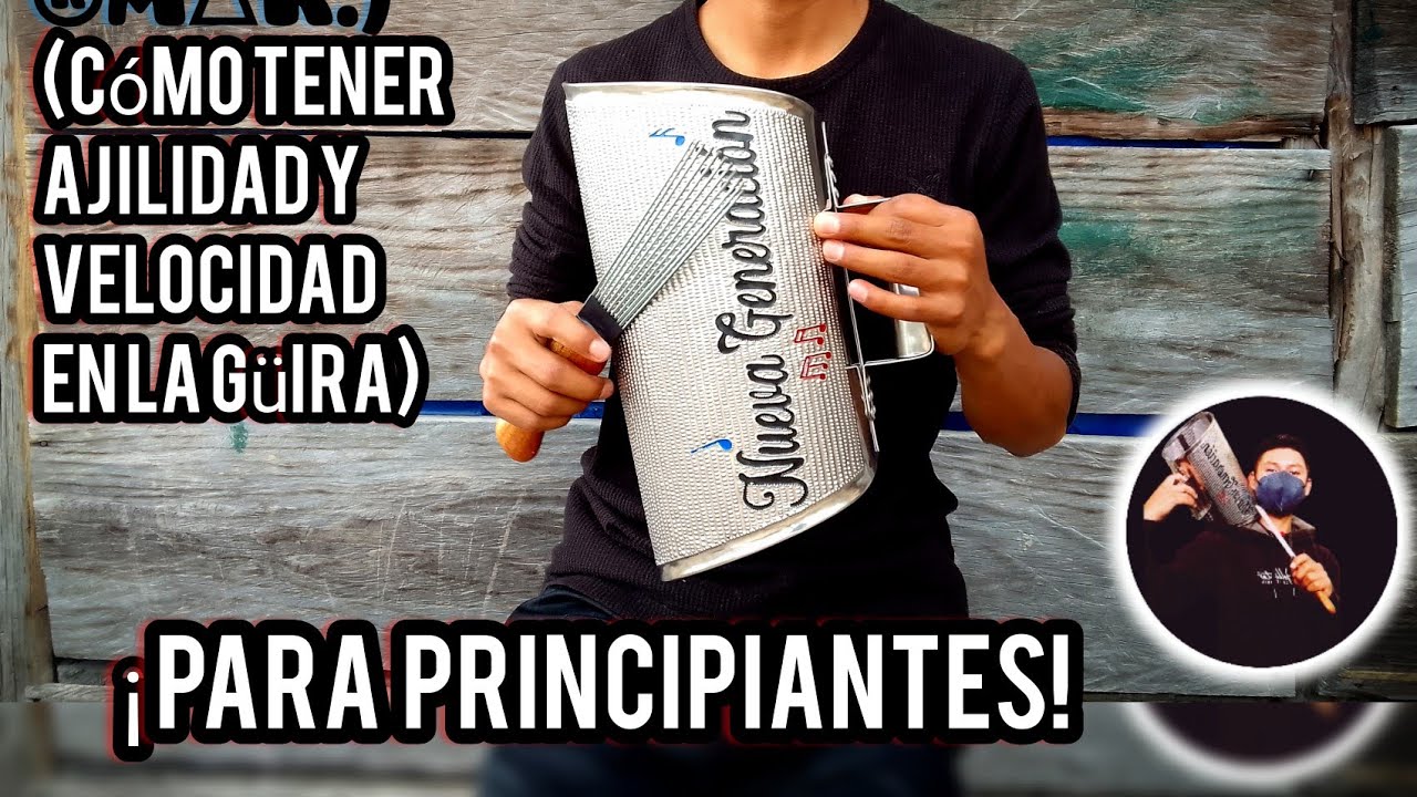 Aprende a Tocar la Güira| 3# Ejercicios para tener Ajilidad en la muñeca (O.M.  Güira )🎧