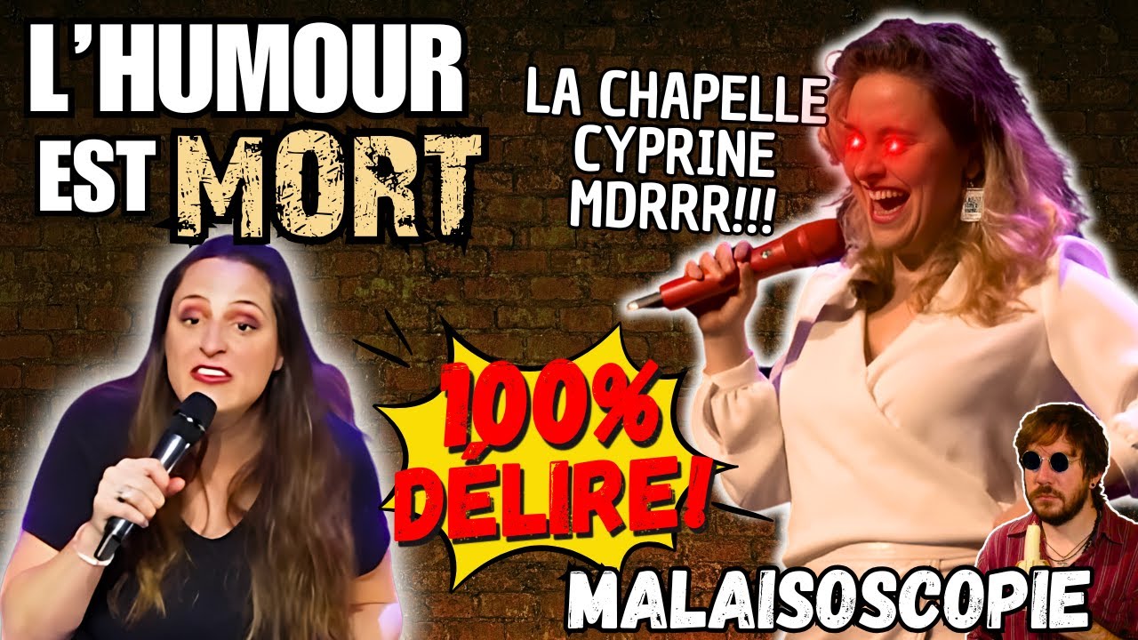 Le niveau de l'humour FÉMININ en France est AFFLIGEANT