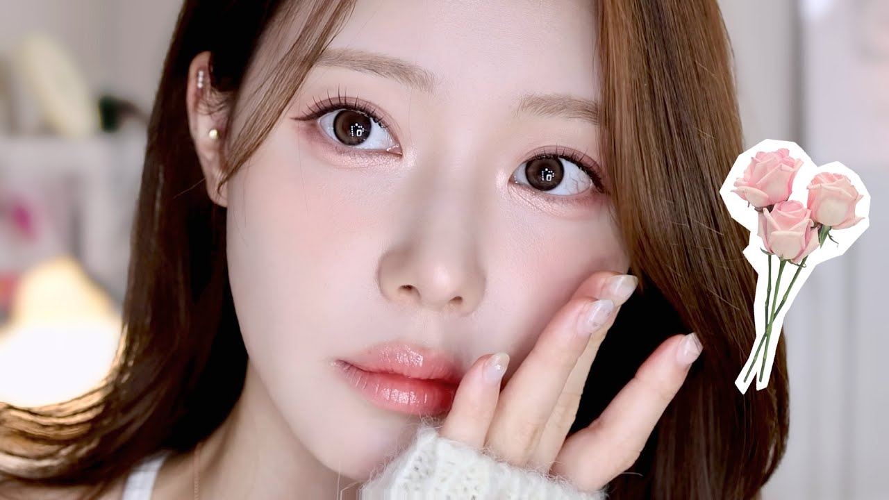 신상으로 구워온 멀멀 로즈 메이크업❀ུ۪  요즘 빠진 베이스 꿀조합·너무 예쁜 신상색조템·립따 당한 립조합ॱ˚ʚ♥ɞ˚ॱ