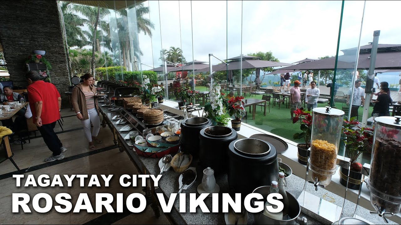 Tagaytay City's Best Breakfast Buffet! ROSARIO by Vikings Food Tour | Philippines | EATS A TRIP