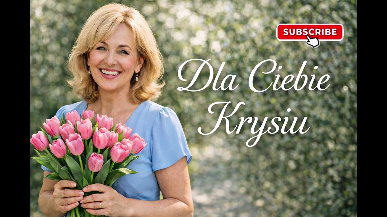 Dla Ciebie, Krysiu – piosenka prosto z serca 💙🌷