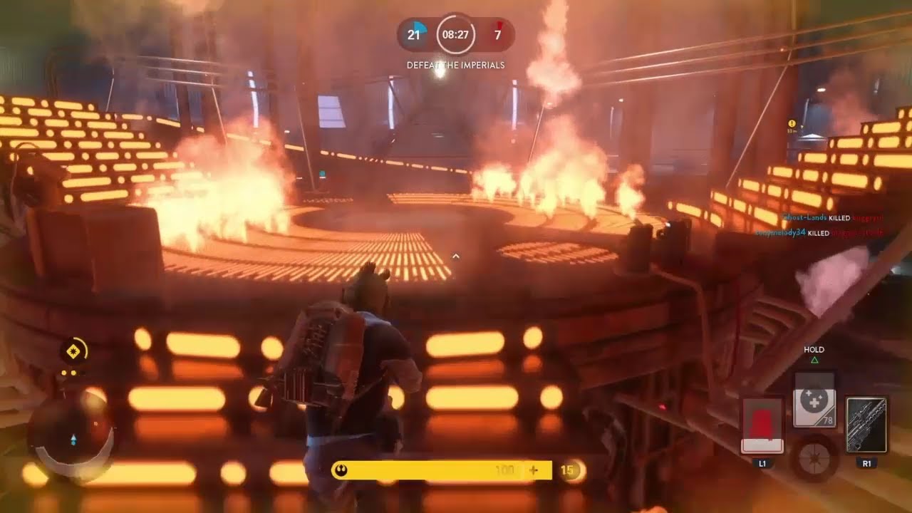 Star Wars Battlefront (2015): Bespin DLC Gameplay (No Commentary)