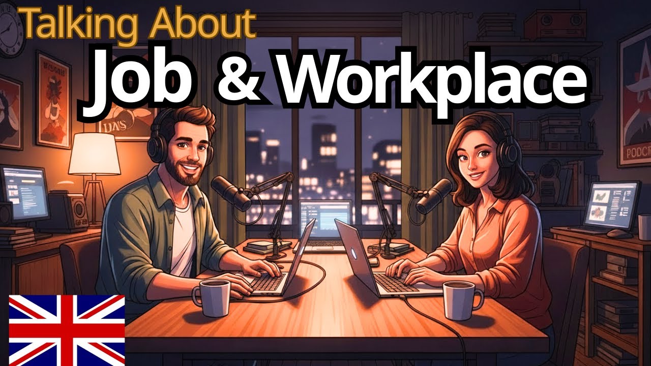 How to Talk About Your Job & Workplace | English Conversation Practice