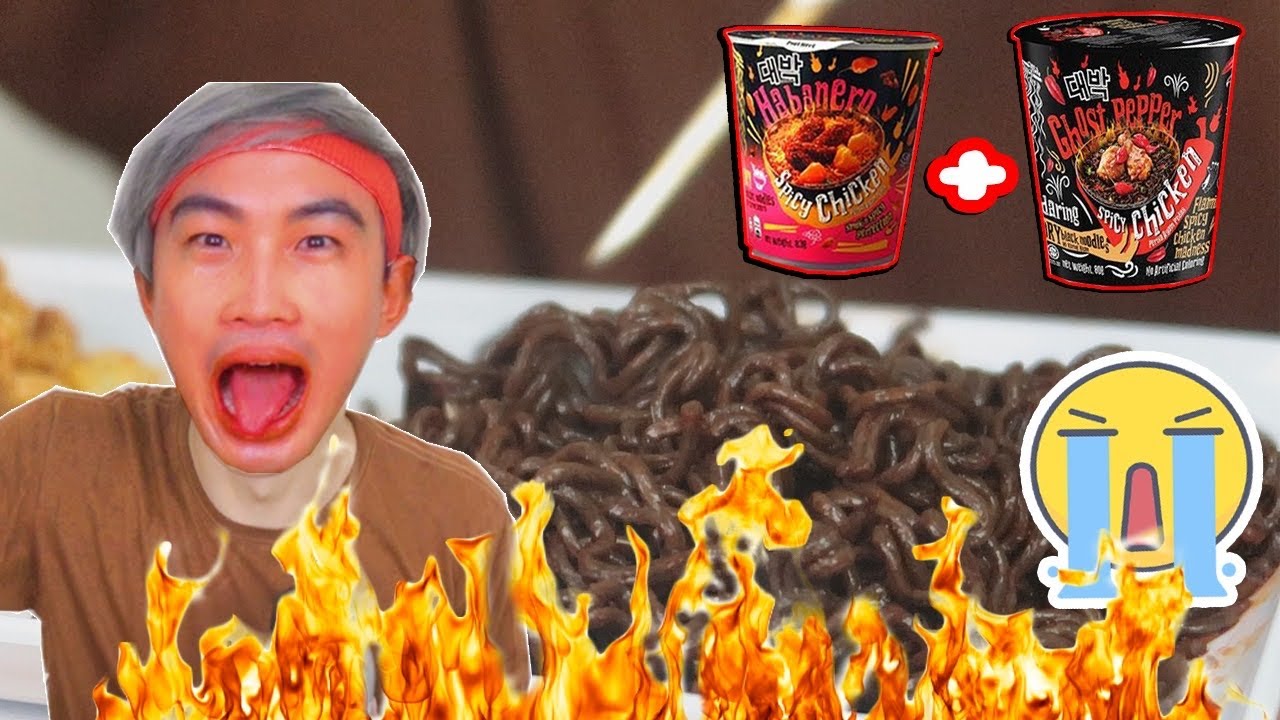 GHOST PEPPER NOODLE! KAYAK MAKAN 1JT CABE! | Rendy Pritz