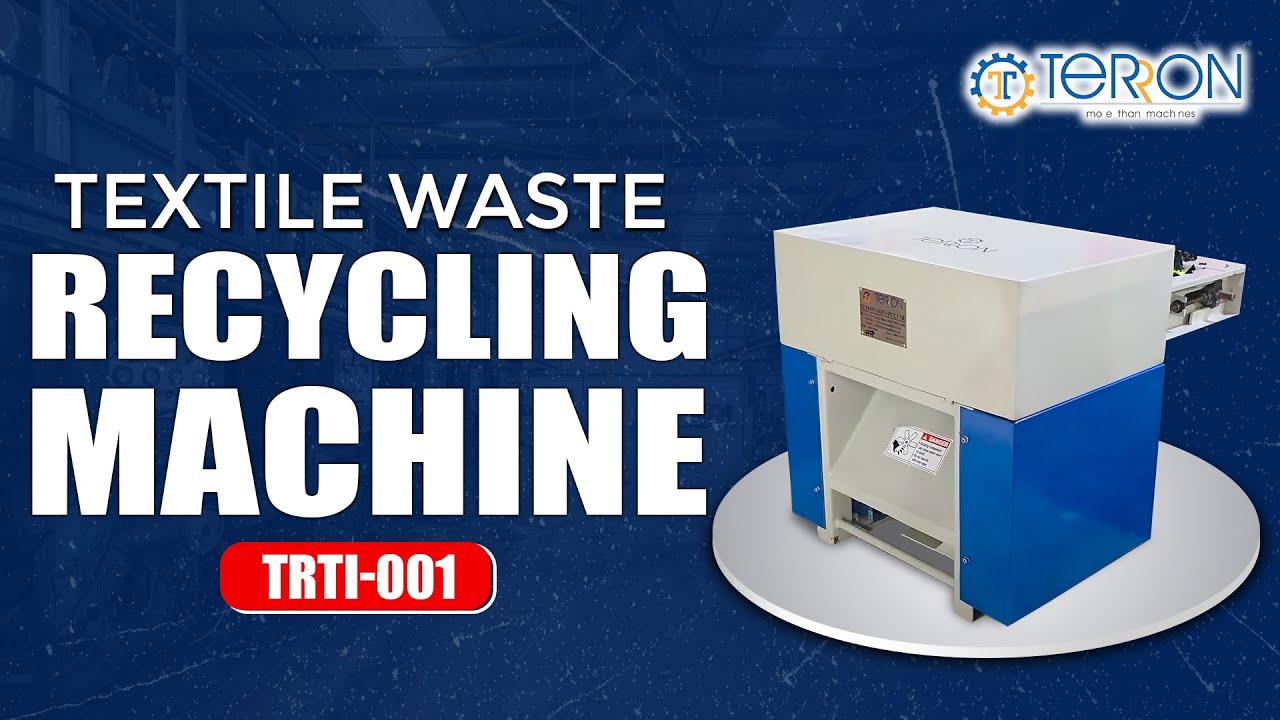 ♻️ Waste Cotton Recycling Machine | Efficient & Reliable | Terron India | Recycling Machine ♻️