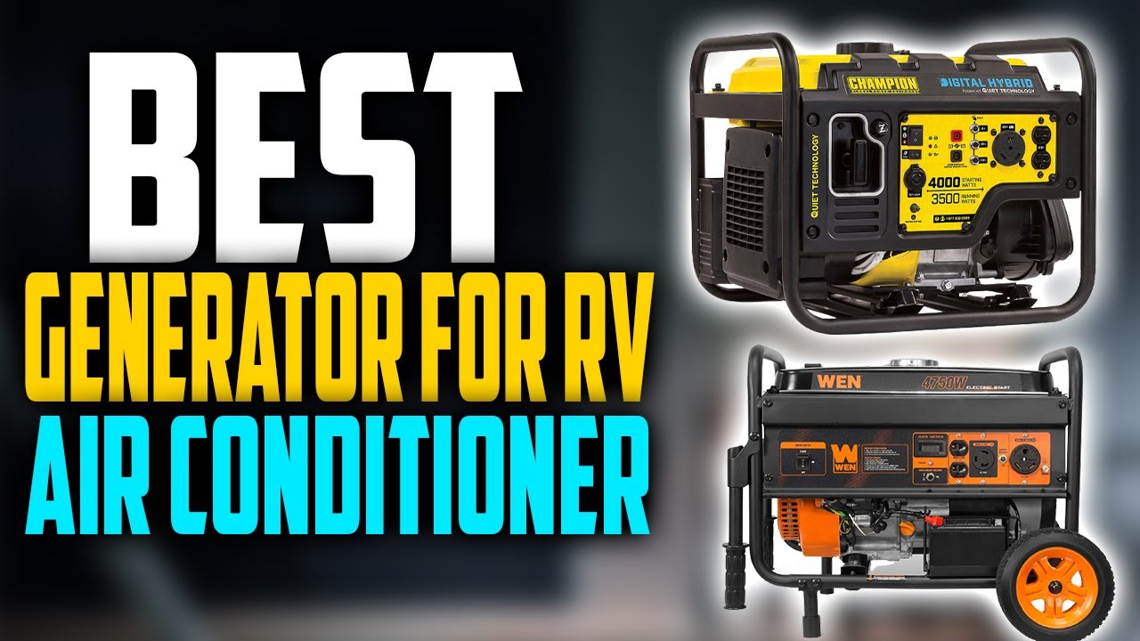 ✅Top 5:Best Generator For RV Air Conditioner In 2022 🏆 [Best Portable RV Generator]